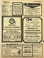 Ankara 1986 Meslek Reklam İlanı Efemera S437 thumbnail 1