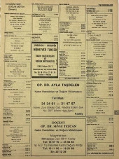 Ankara 1986 Meslek Reklam İlanı Efemera S453 thumbnail 1