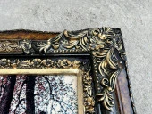 Sonbaharın Yolculuğu Adlı İran Tebriz Halı Tablo 126x76cm - Duvar Halı Kilim Tablo thumbnail 6