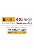 Sleepy Easy Clean Arap Sabunu Katkılı Mopa Uyumlu Yer Temizlik Havlusu 3x50 (150 YAPRAK) - 6