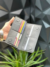 Telefon Bölmeli Unisex Hakiki Deri Telefon Hazneli Uzun Cüzdan Mıknatıslı Ve El Bantlı Cüzdan.MACONS - 3