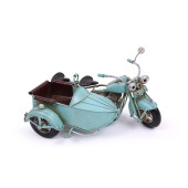 Dekoratif Metal Motosiklet Sepetli 1510A-7919 Model-M74 - 4