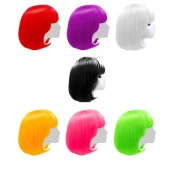 Party Küt Peruk Sarı 35 cm thumbnail 2