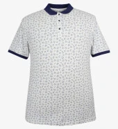 Erkek Büyük Beden 125 Kilo İçin Uygun Polo Yaka Likralı Pike Tişört - 3