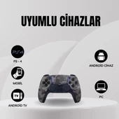 Cosmostech PLAYX PS4 ,PC , Android Tv , Tv Box Mobil Uyumlu Kablosuz Controller Gamepad Oyun Kolu Army Kamuflaj - 10