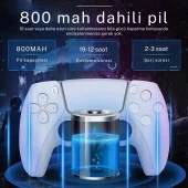 Cosmostech PLAYX PS4 ,PC , Android Tv , Tv Box Mobil Uyumlu Kablosuz Controller Gamepad Oyun Kolu Army Kamuflaj - 7
