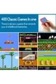 Cosmostech Sup Game Box Plus 400 Oyunlu Taşınabilir Mario Oyunlu Retro El Atarisi Beyaz - 7
