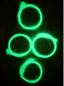 eagenset Mor Fosforlu Karanlıkta Parlayan, Glow / Luminous Ultraviyole (UV) Neon Poşet Çapari Simi - 5