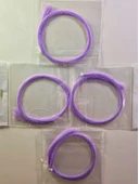 eagenset Mor Fosforlu Karanlıkta Parlayan, Glow / Luminous Ultraviyole (UV) Neon Poşet Çapari Simi - 7