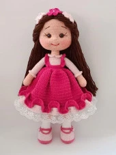 Merve Bebek Amigurumi Organik Oyuncak - 1