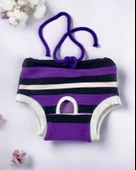 Modern Purp Kemique's Secret Köpek İç Çamaşırı Regl Külot Don - 2