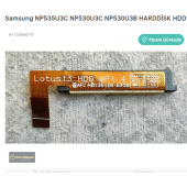 Samsung NP535U3C NP530U3C NP530U3B HARDDİSK HDD BAĞLANTI KABLOSU - 1