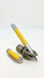 DivitPen Yellow Shark Tükenmez Kalem thumbnail 1