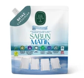 Doğal Zeytinyağı İçerikli Çamaşır Sıvısı Beyaz 1,5 lt - 1