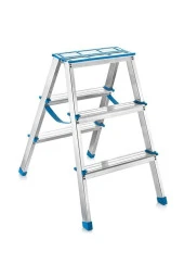 Doğrular-Perilla Çift Çıkışlı 3+3 Basamaklı Alüminyum Merdiven - 1