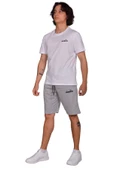 Diadora Mesa - Pamuklu Açık Gri Spor Şort - DIADORAMESA - 3