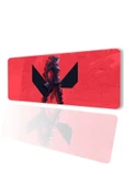 SonicTouch Kırmızı Siyah V-Max Kaymaz Gaming Oyuncu Masaüstü Dikişsiz Klavye Mouse Pad 32x70Cm - 1