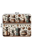 Valerine Life Kahve Makinesi Matı Su Geçirmez Kaymaz Yıkanabilir Çaycı, Çay Espresso Makinesi Pad 35x45cm 27240105 - 4