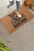 Valerine Life Vahşi Zarafet Jaugar Welcome Kapı Önü Paspası 45x70cm thumbnail 1