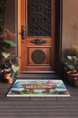Valerine Life Sevimli Cüceler Welcome Kapı Önü Paspası 45x70cm thumbnail 3
