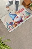 Valerine Life Şirin Cüce Dedesi Welcome Kapı Önü Paspası 45x70cm thumbnail 1