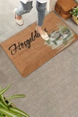 Valerine Life Yaban Ördekleri ve Sazlık Hoş Geldiniz Kapı Önü Paspası 45x70cm thumbnail 1