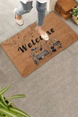 Valerine Life Orkestra Aletleri Temalı Welcome Kapı Önü Paspası 45x70cm thumbnail 1