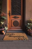 Valerine Life Hint Bereket Filleri Hoş Geldiniz Kapı Önü Paspası 45x70cm thumbnail 3