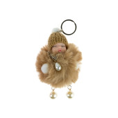 Uyuyan Bebek Anahtarlık Yumuşak Tüylü 10 Cm - 1