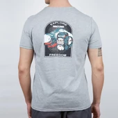 Alpinist Nordic Erkek T-Shirt Gri Melanj thumbnail 3