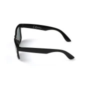 Di Caprio DC18196P Parlak Siyah Kare Model Unisex Güneş Gözlüğü - 3