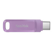 SanDisk Ultra Dual Drive Go 256GB SDDDC3-256G-G46L USB & Type-C Flash Bellek Lavanta - 3