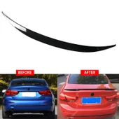 AUTOGP Bmw f52 bagaj üstü spoiler pianoblack boyalı 1 serisi sedan 2017+ - 2
