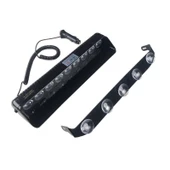 Space Flaş led çakarlı 27w 9 led kırmızı-mavi 8 fonksiyonlu  / LAPA175-1 - 2