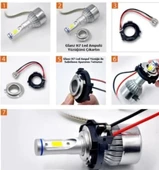 NİKEN H7 AUDI A3/BMW 5/QASH (L05 Led xenon montaj aparatı adaptörü - 2