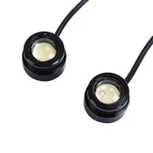 Space Space Gündüz Ledi 2x3W Beyaz Yapıştırmalı 12V/LAAM623 - 1