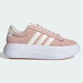 Adidas IE1104 Grand Court Platform Suede Kadın Tenis Ayakkabısı - 1