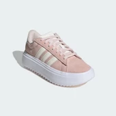 Adidas IE1104 Grand Court Platform Suede Kadın Tenis Ayakkabısı - 4