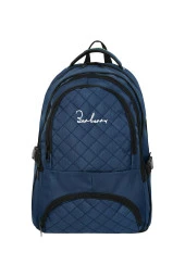 Çok Amaçlı Laptop Dizüstü Bilgisayar Bölmeli Sırt Çanta Mavi - 1