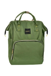 Çok Amaçlı Anne Bebek Bakım Sırt Çantası Klasik Yeşil - 1
