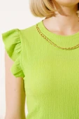 Zincir Kolyeli Bluz Yeşil thumbnail 4