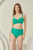 Yeşil Beauty From Straplez Tek Üst Bikini thumbnail 2