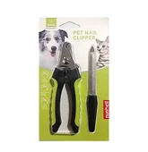 Nunbell Kedi ve Köpekler İçin Tırnak Makası + Törpü 12 cm Yeşil - 1