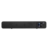 Lenovo Lecoo DS111 Bluetooth + Kablolu Soundbar Taşınabilir Hoparlör, 6W, Siyah - 1