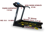 Proforce Pasifik Koşu Bandı - 2.50 Hp, Katlanılabilir, Kolay Kurulum, Led Gösterge, 0.8-14 Km/sa - 3