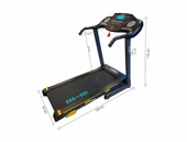 Proforce Pasifik Koşu Bandı - 2.50 Hp, Katlanılabilir, Kolay Kurulum, Led Gösterge, 0.8-14 Km/sa - 2