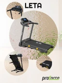 Proforce Leta Koşu Bandı Led Mavi Ekran, Kolay kurulum, Katlanabilir, 0-12km/sa - 2