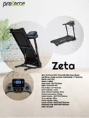 Proforce Zeta Otomatik Eğim Koşu Bandı, Led Ekran, Kolay Kurulum, Katlanabilir, 0-14km/sa - 2
