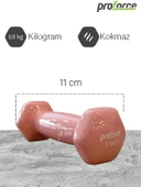 Proforce Vdb Dışı Vinil Kaplı Içi Çelik Döküm Ağırlık Dambıl 0.5 Kg -tek Adet - 2