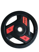 Proforce Proforce Kauçuk Kaplı Olimpik Ağırlık Plakası 25KG.  Sağlam Dökme Demir Plaka  Ev ve Salon Kullanımı - 1
